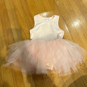 Pink ILOVEPLUM tutu. Size 4